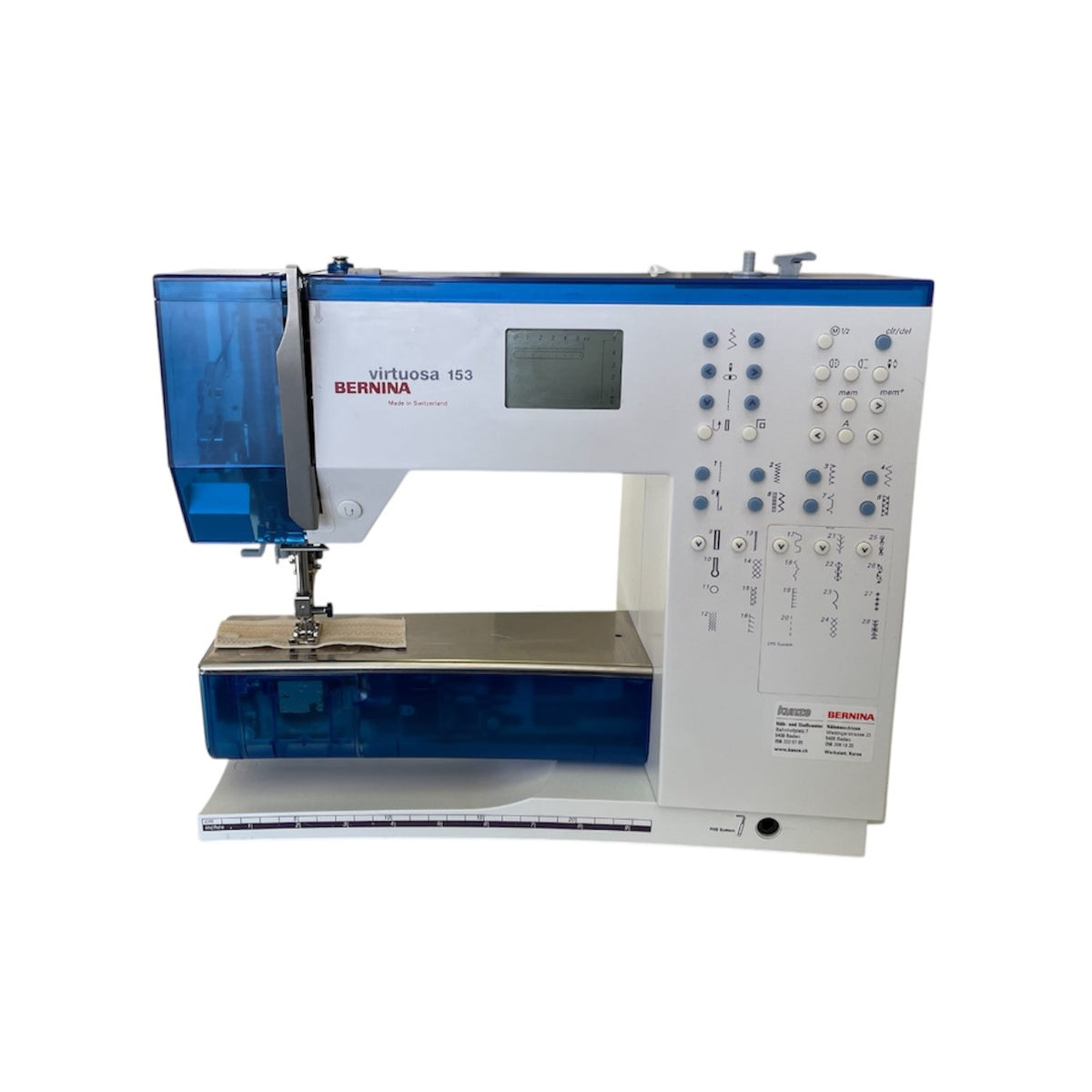 BERNINA 153 Occasion, kein Versand, nur Abholung Baden Laden Wettingerstrasse