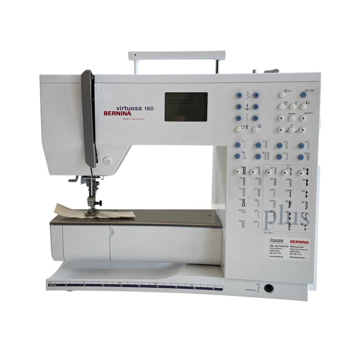 Bernina 160 virtuosa, kein Versand, nur Abholung Baden Laden Wettingerstrasse