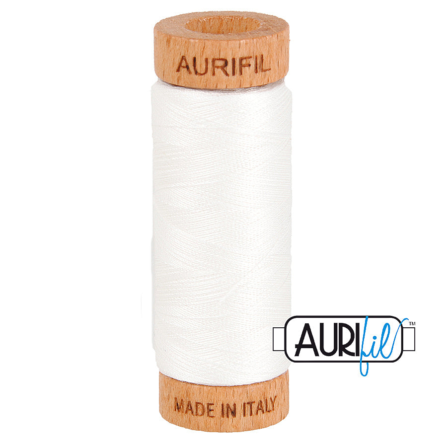 Aurifil Garn aus 100 % Baumwolle, 80 wt./2-fach - 2021