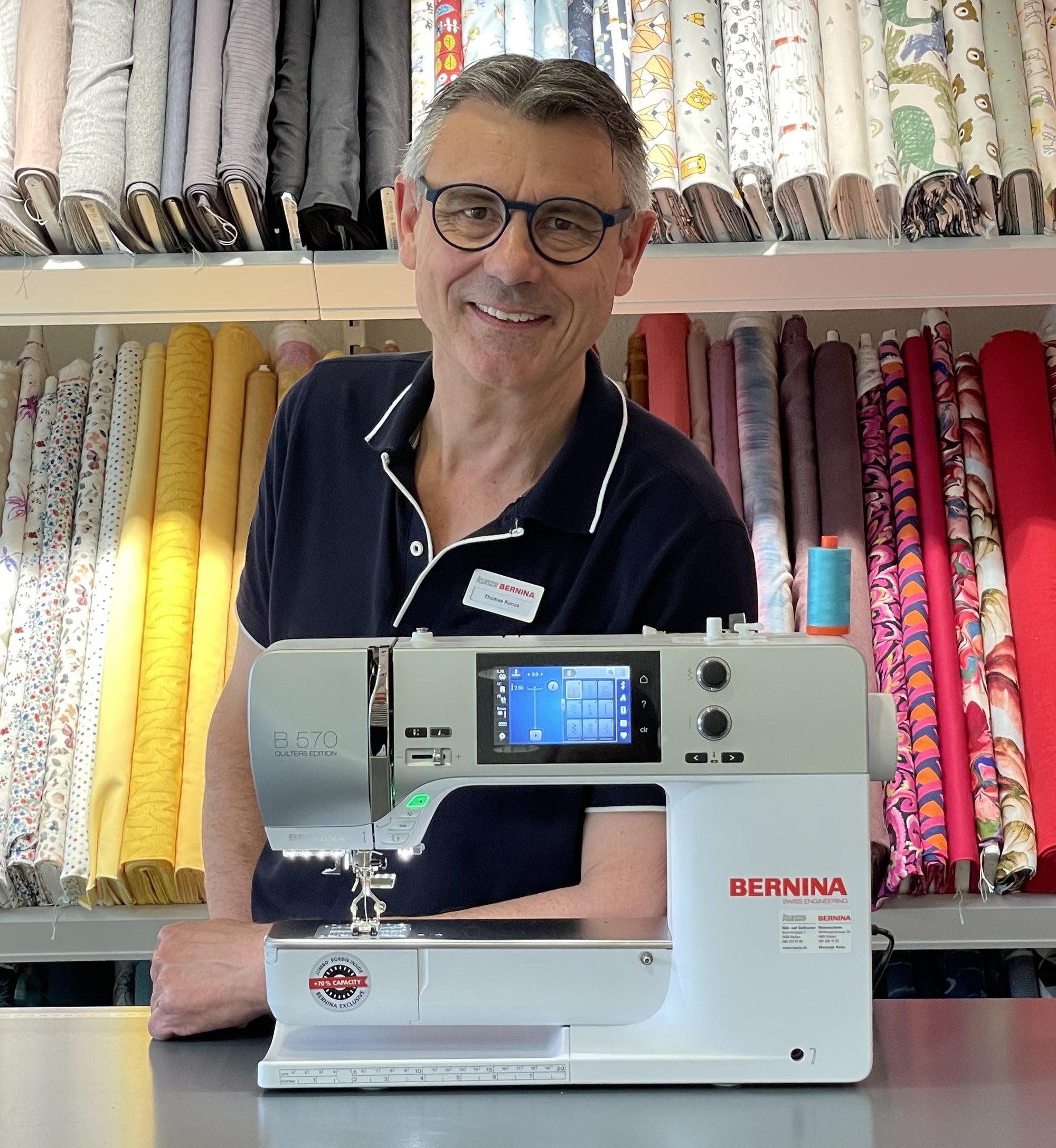 Inhaber Bernina Baden, Thomas Kunze