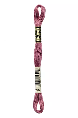 DMC Stickgarn Mouline Special-Strange col. 3687