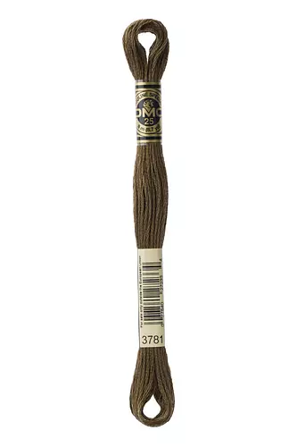 DMC Stickgarn Mouline Special-Strange col. 3781