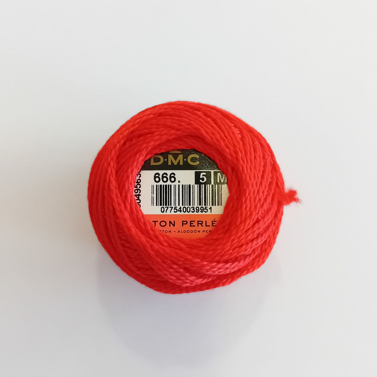 DMC Perlgarn Nr. 8 Coton Perlé col. 666