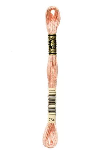DMC Stickgarn Mouline Special-Strange col. 754