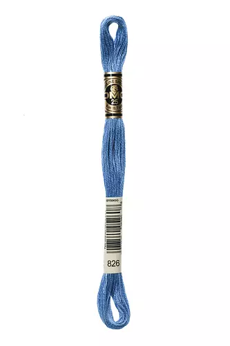 DMC Stickgarn Mouline Special-Strange col. 826