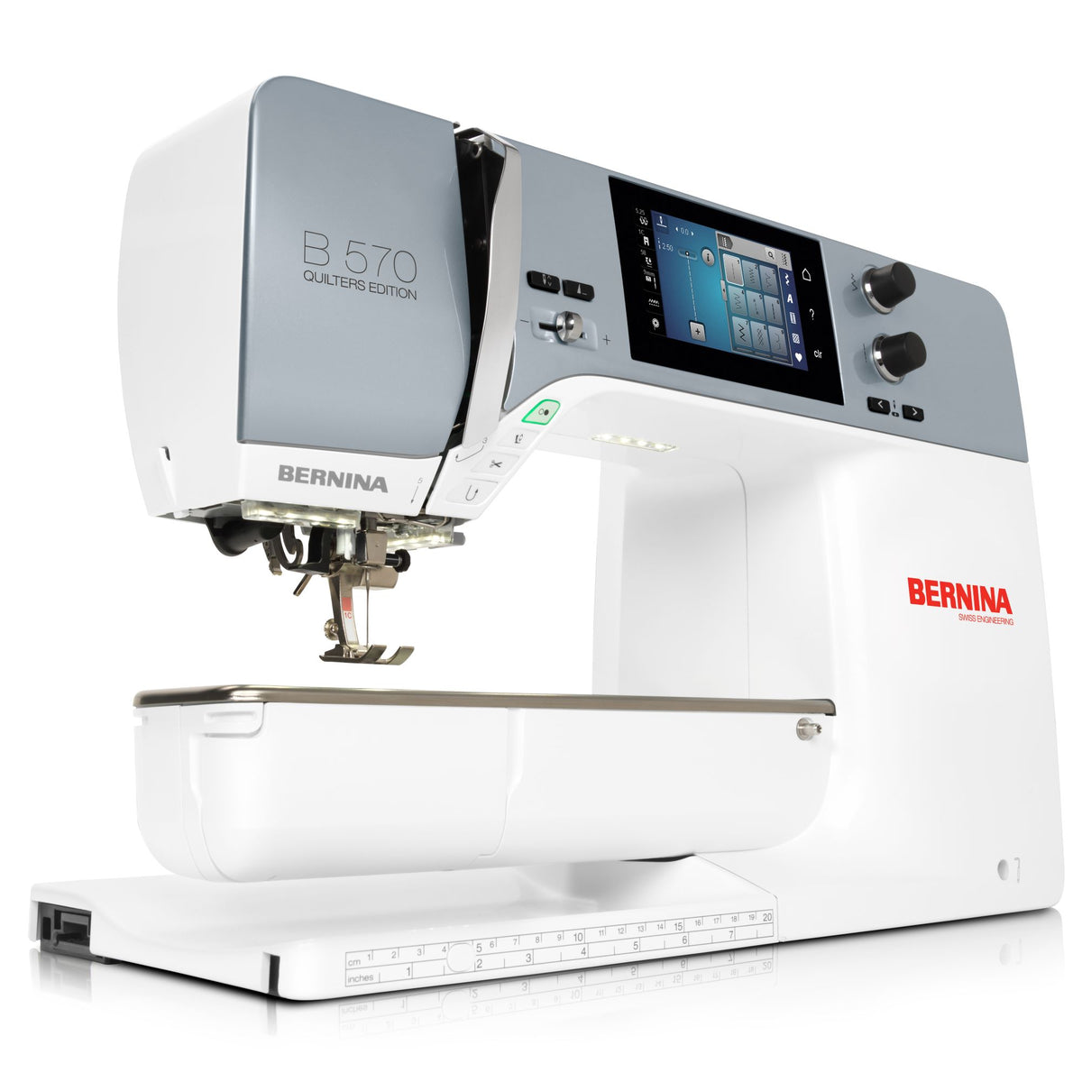 BERNINA 570 QE, inkl. BSR Fuss