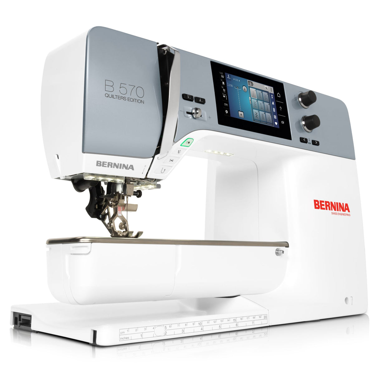 BERNINA 570 QE, inkl. BSR Fuss