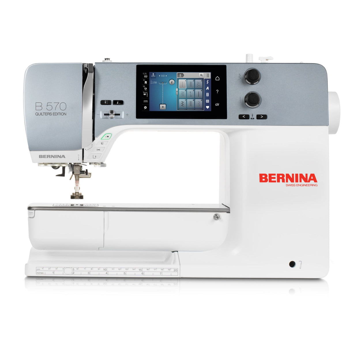 BERNINA 570 QE, inkl. BSR Fuss