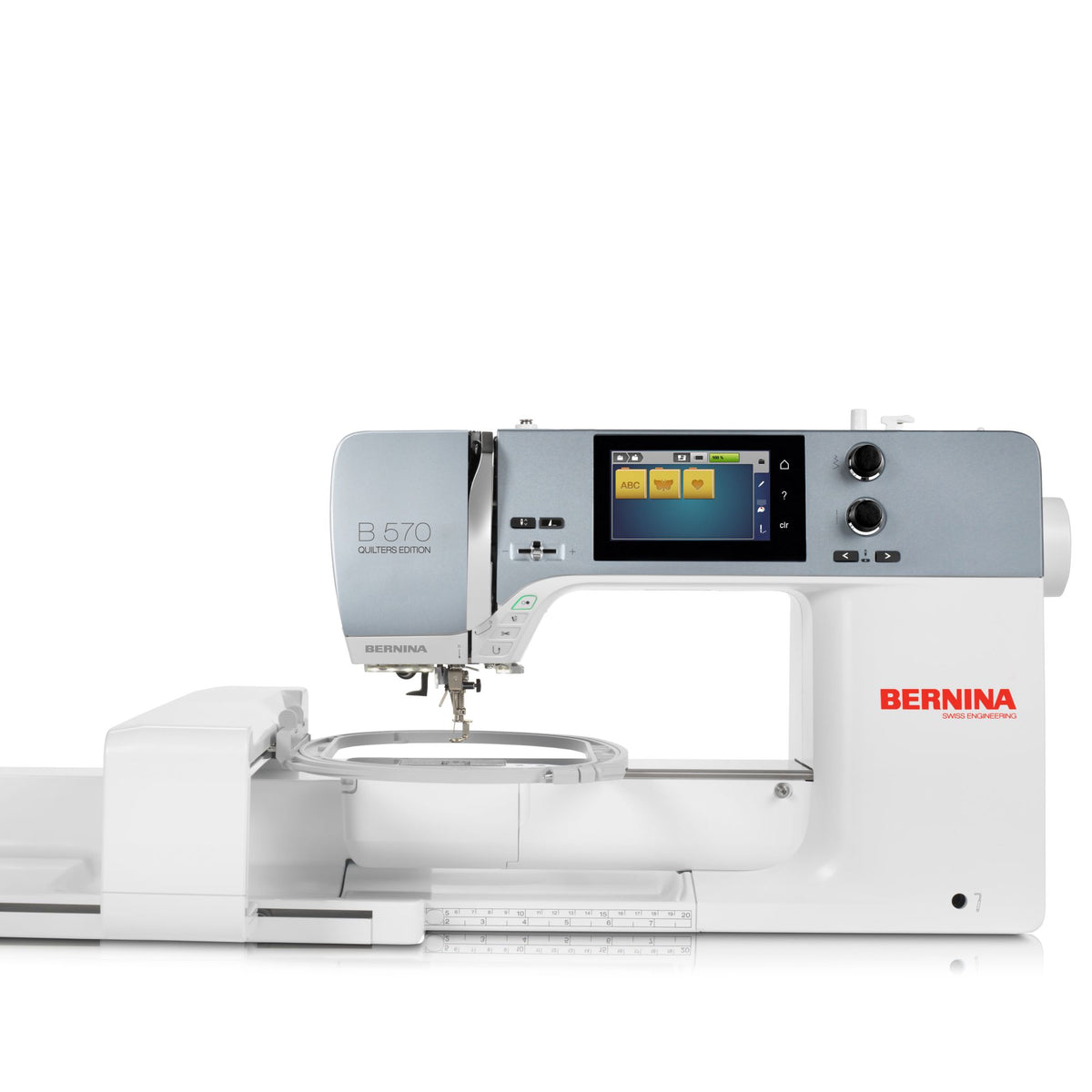 BERNINA 570 QE mit Stickmodul, ohne BSR Fuss