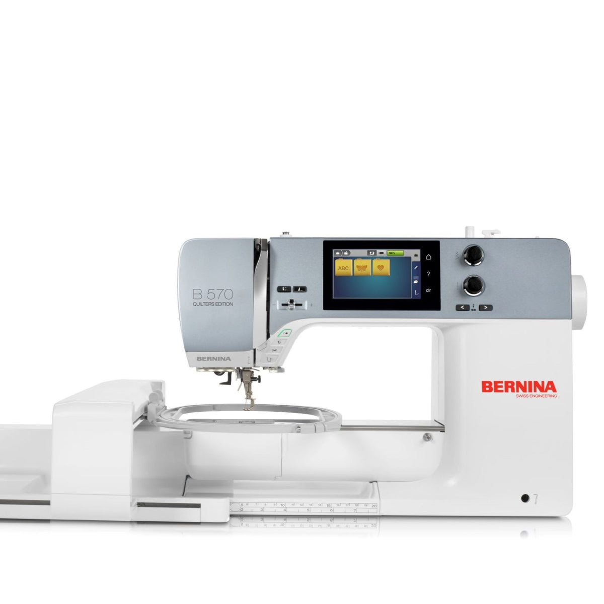 BERNINA 570 QE mit Stickmodul, ohne BSR Fuss