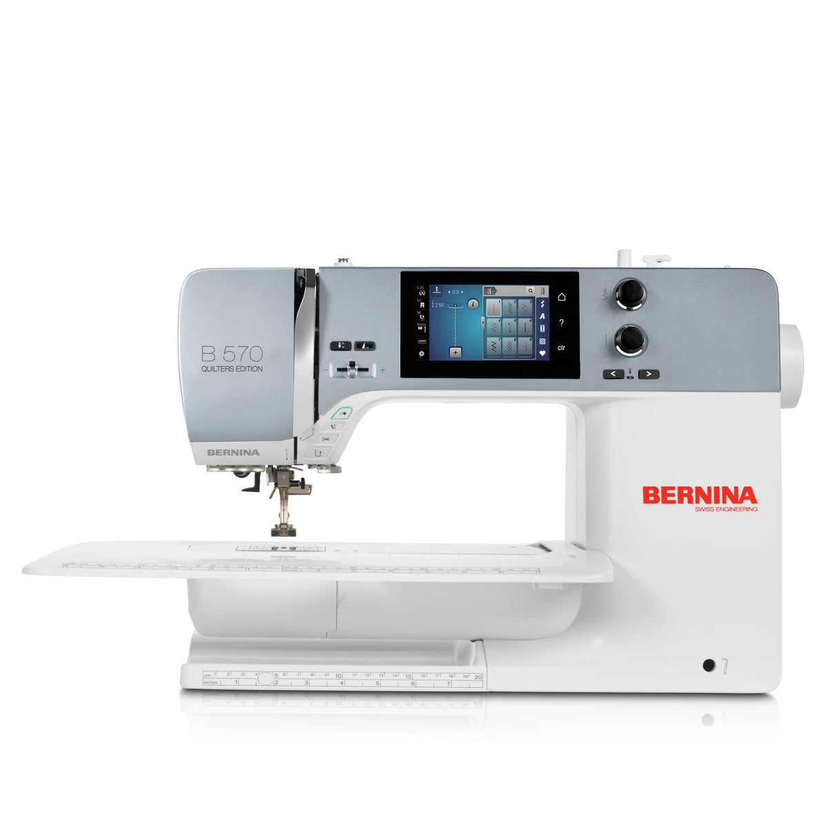 BERNINA 570 QE, inkl. BSR Fuss