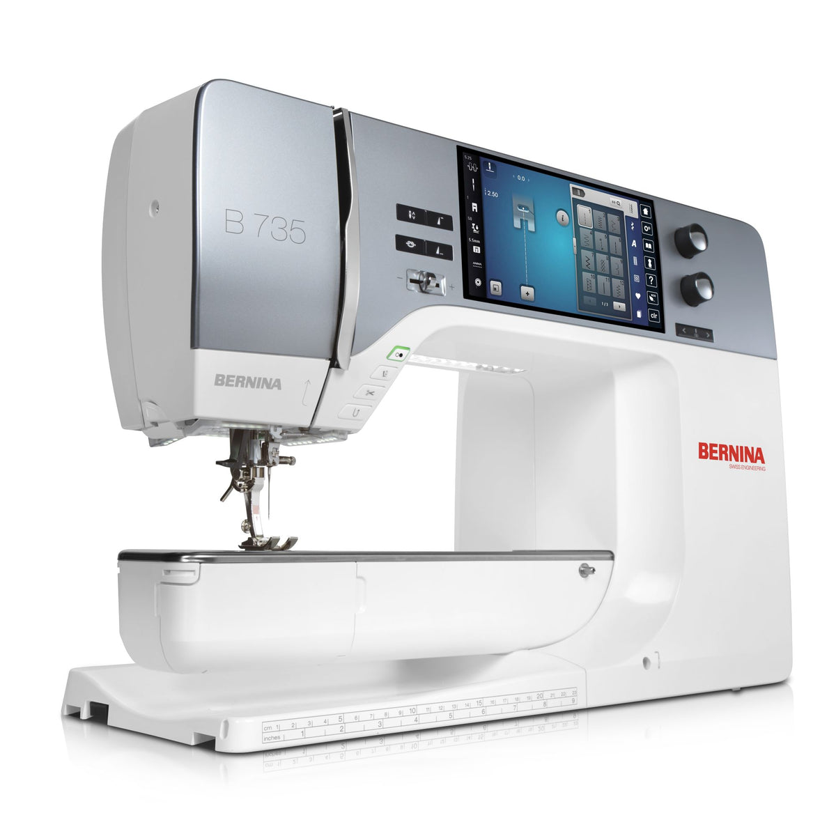 BERNINA 735, gratis dazu Obertransportfuss Fr. 145.00