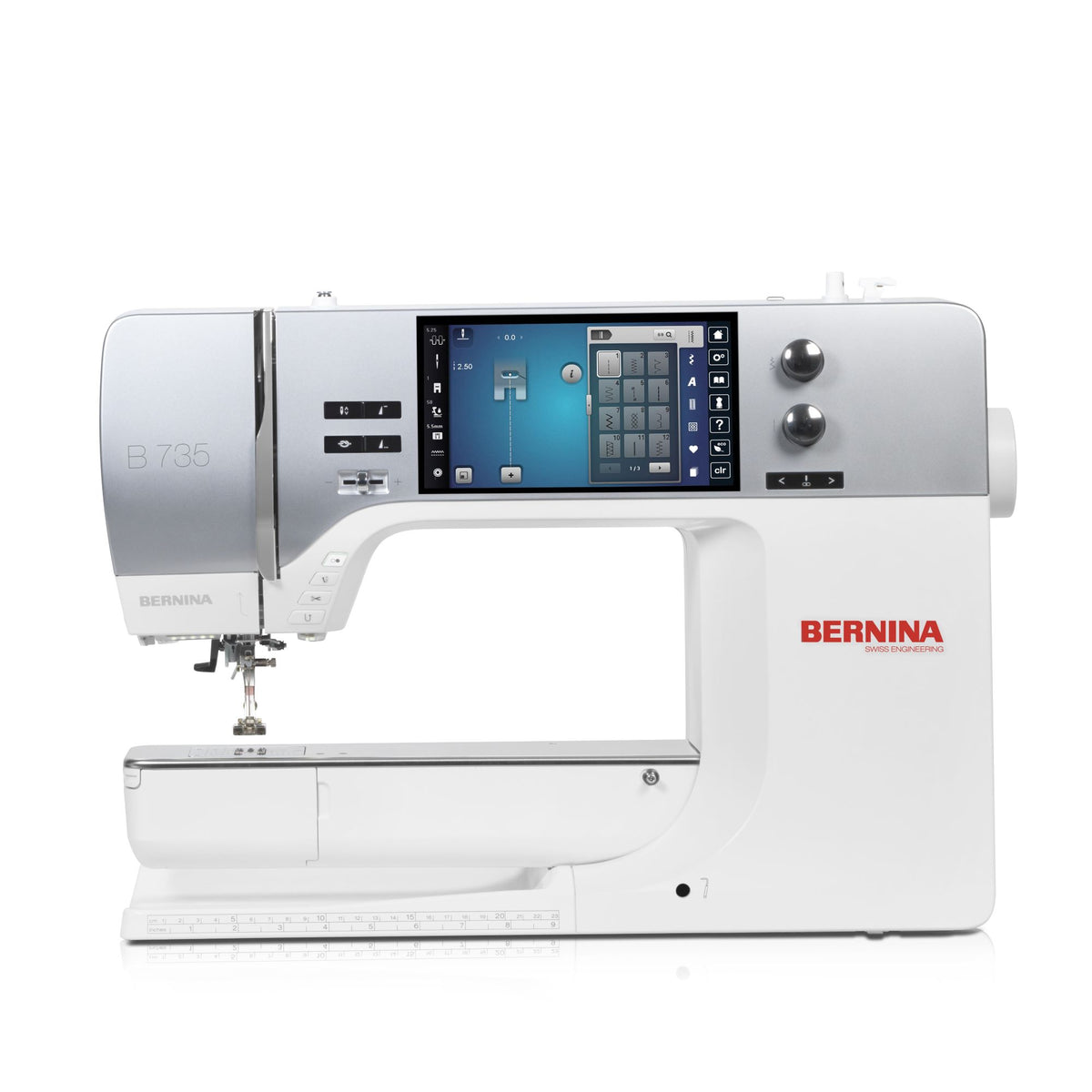 BERNINA 735, gratis dazu Obertransportfuss Fr. 145.00