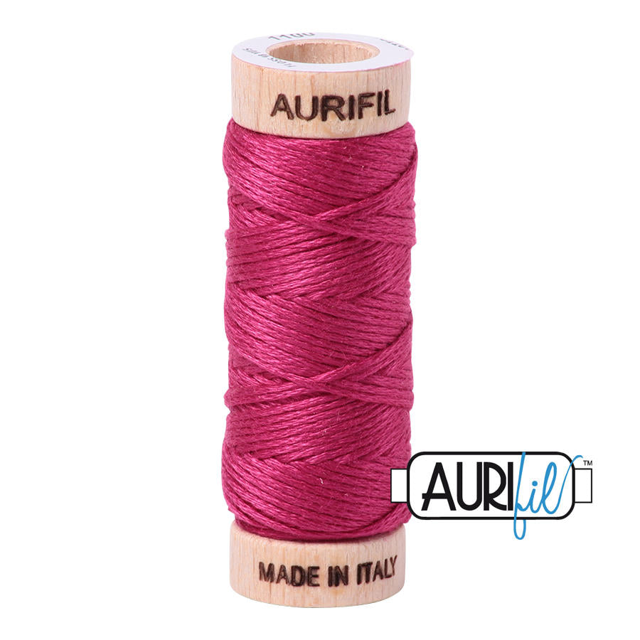 Fil Aurifil 100 % coton, fil à broder à 6 brins - 1100