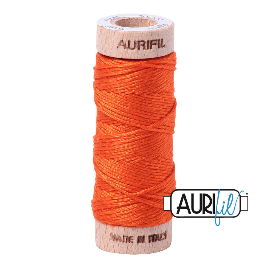 Aurifil 100% cotton thread, 6-strand dental floss thread - 1104