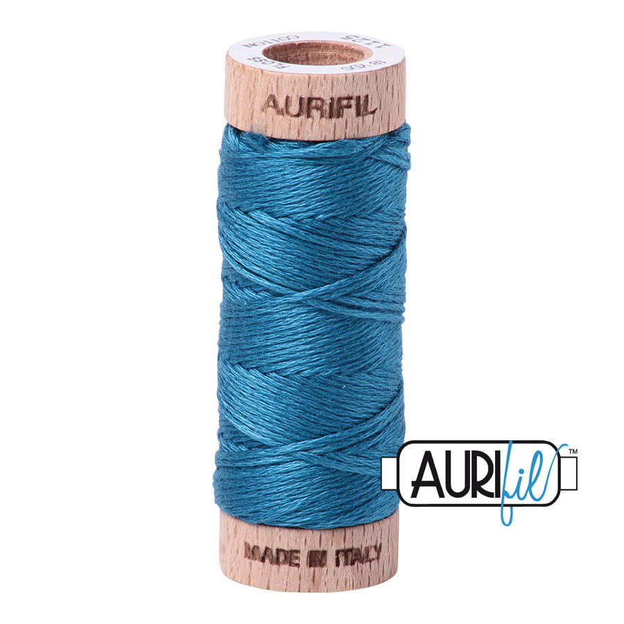 Aurifil 100% cotton thread, 6-strand dental floss thread - 1125