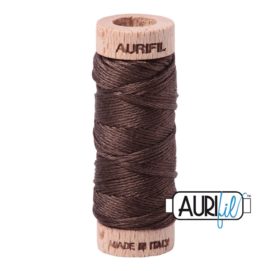 Aurifil 100% cotton thread, 6-strand dental floss thread - 1140