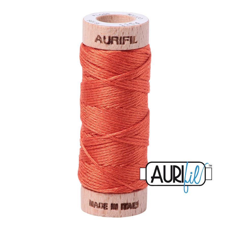 Aurifil 100% cotton thread, 6-strand dental floss thread - 1154