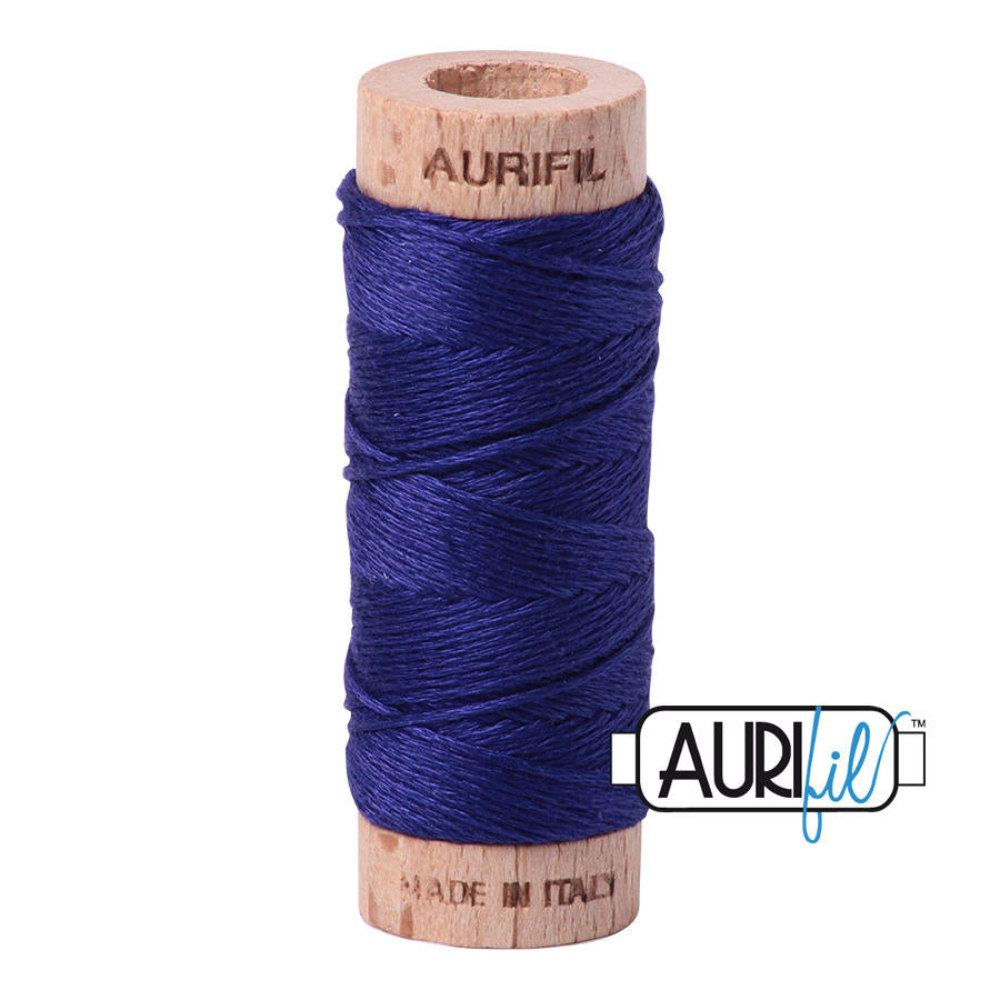 Aurifil 100% cotton thread, 6-strand dental floss thread - 1200