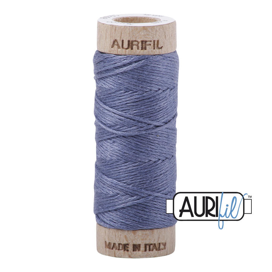 Aurifil 100% cotton thread, 6-strand dental floss thread - 1248