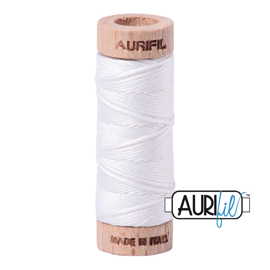 Aurifil 100% cotton thread, 6-strand dental floss thread - 2024
