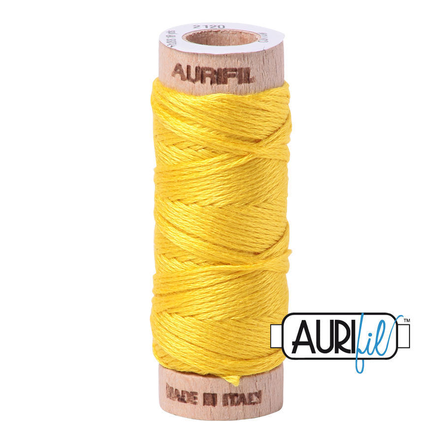 Aurifil Garn aus 100% Baumwolle, 6 fädiges Zahnseidengarn - 2120