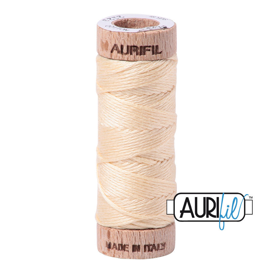 Aurifil Garn aus 100% Baumwolle, 6 fädiges Zahnseidengarn - 2123