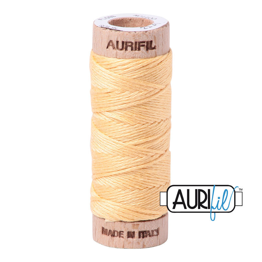 Aurifil Garn aus 100% Baumwolle, 6 fädiges Zahnseidengarn - 2130