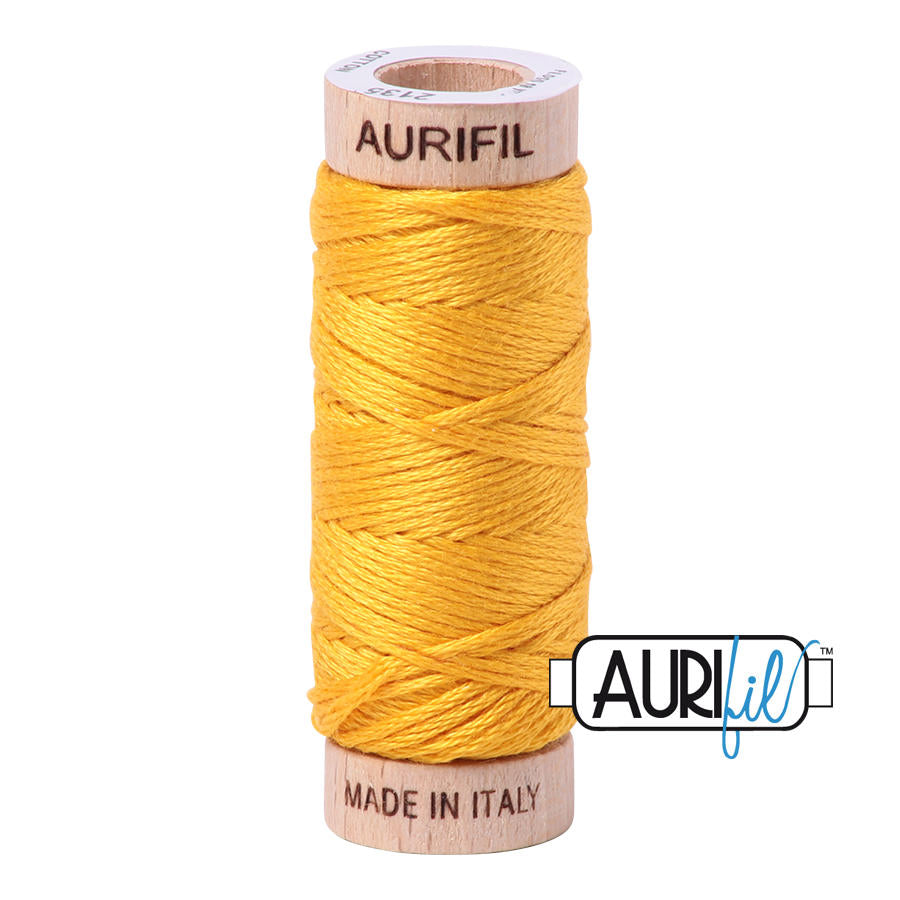 Aurifil Garn aus 100% Baumwolle, 6 fädiges Zahnseidengarn - 2135
