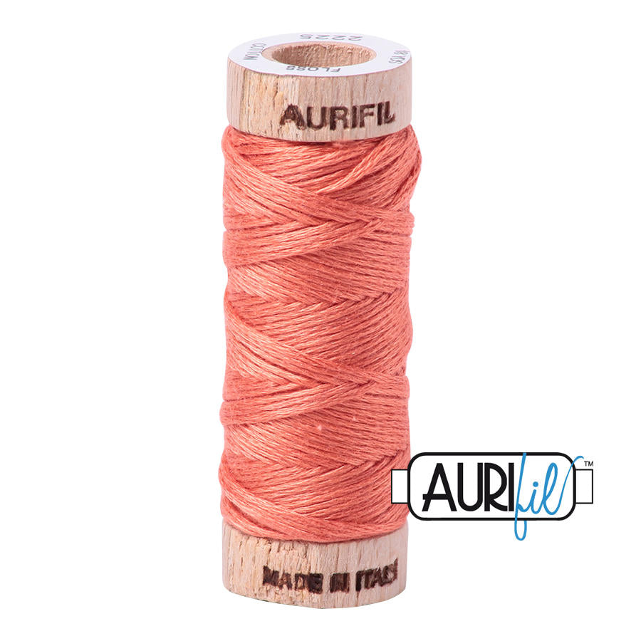 Aurifil Garn aus 100% Baumwolle, 6 fädiges Zahnseidengarn - 2225