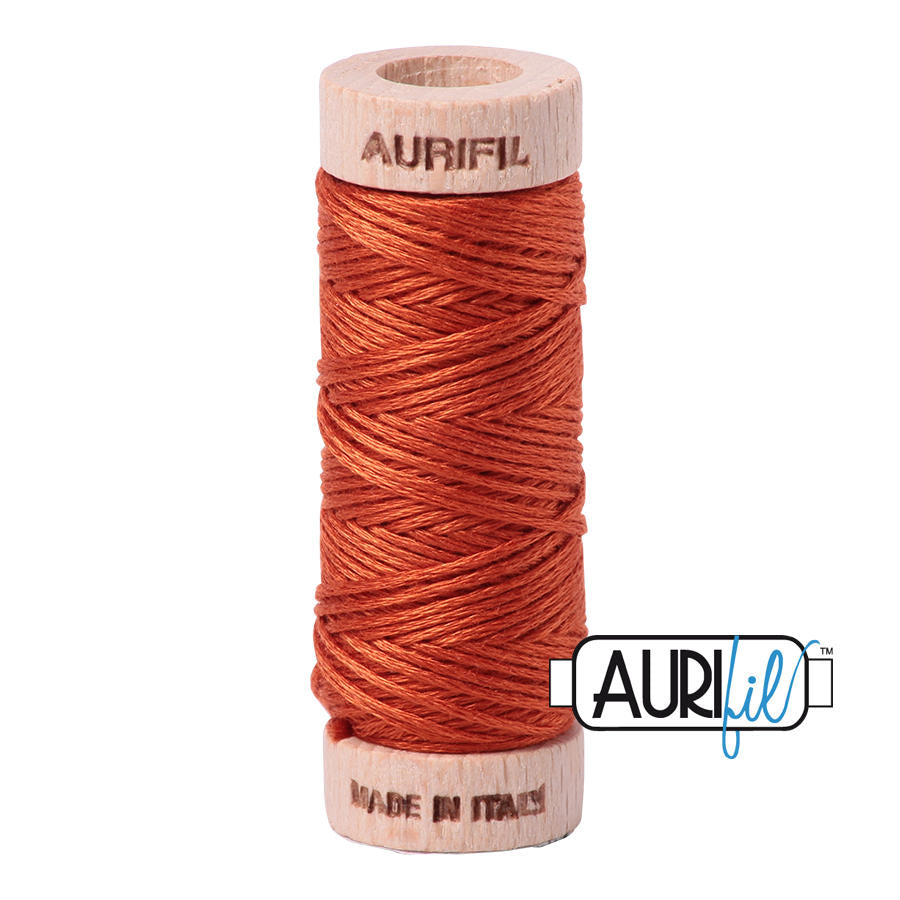 Aurifil Garn aus 100% Baumwolle, 6 fädiges Zahnseidengarn - 2240