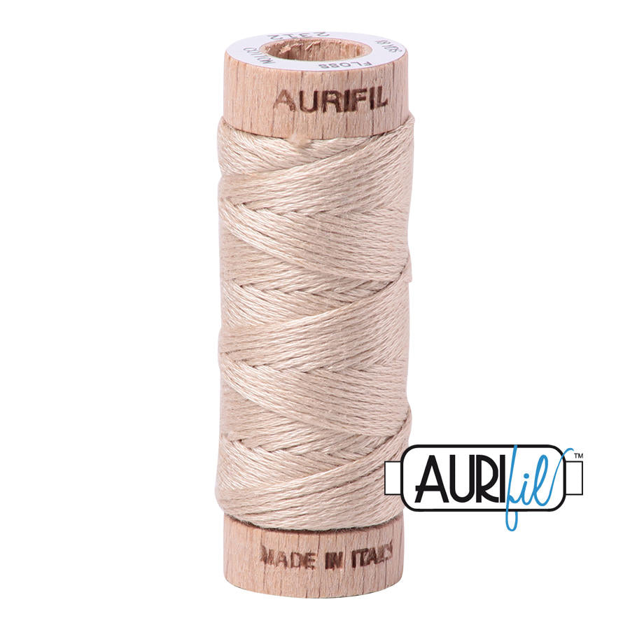 Aurifil Garn aus 100% Baumwolle, 6 fädiges Zahnseidengarn - 2312