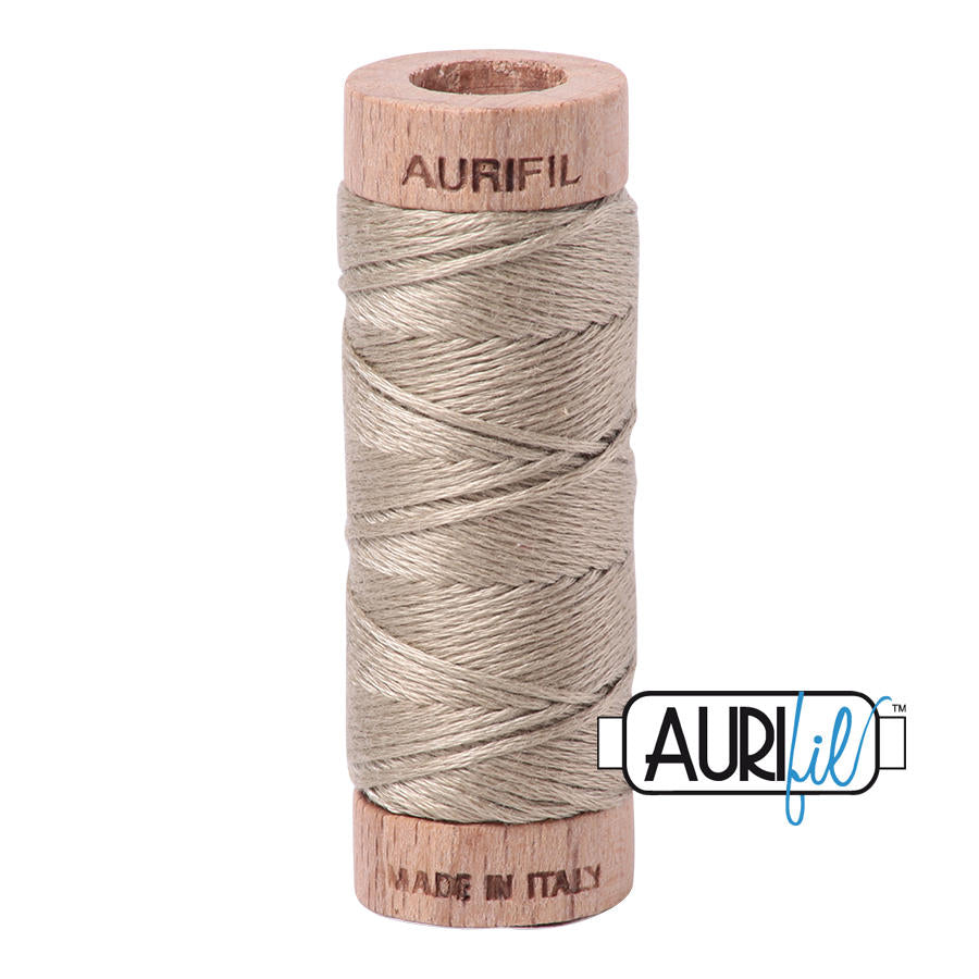 Aurifil Garn aus 100% Baumwolle, 6 fädiges Zahnseidengarn - 2324