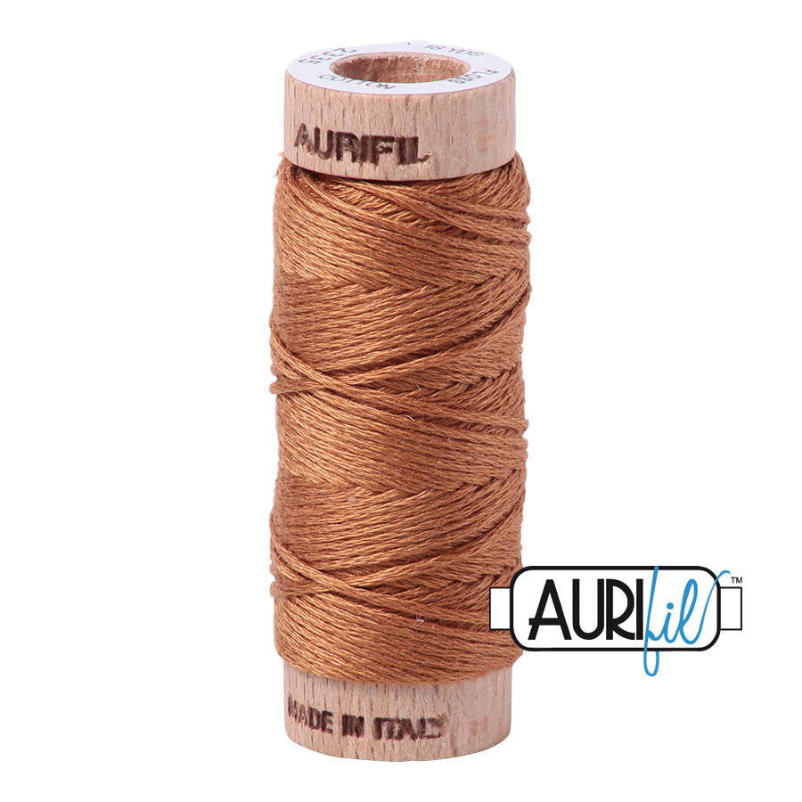 Aurifil Garn aus 100% Baumwolle, 6 fädiges Zahnseidengarn - 2335