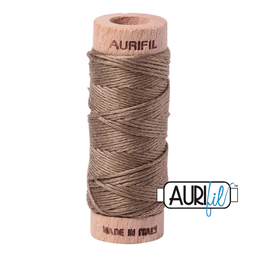 Aurifil Garn aus 100% Baumwolle, 6 fädiges Zahnseidengarn - 2370