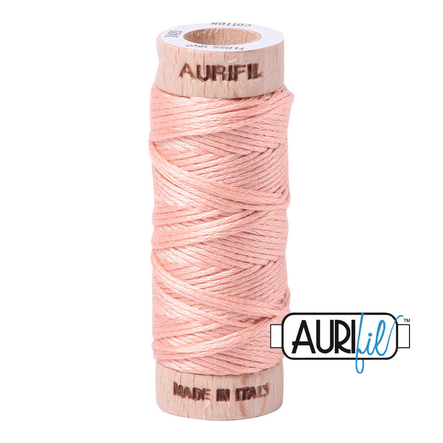 Aurifil Garn aus 100% Baumwolle, 6 fädiges Zahnseidengarn - 2420