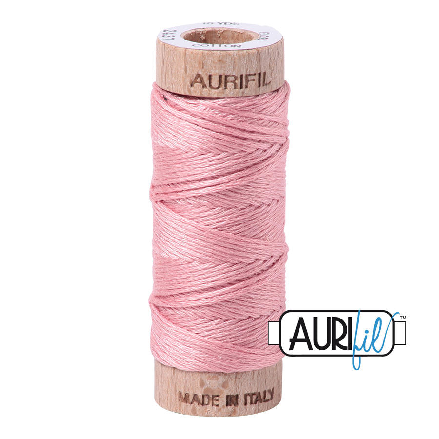 Aurifil Garn aus 100% Baumwolle, 6 fädiges Zahnseidengarn - 2437