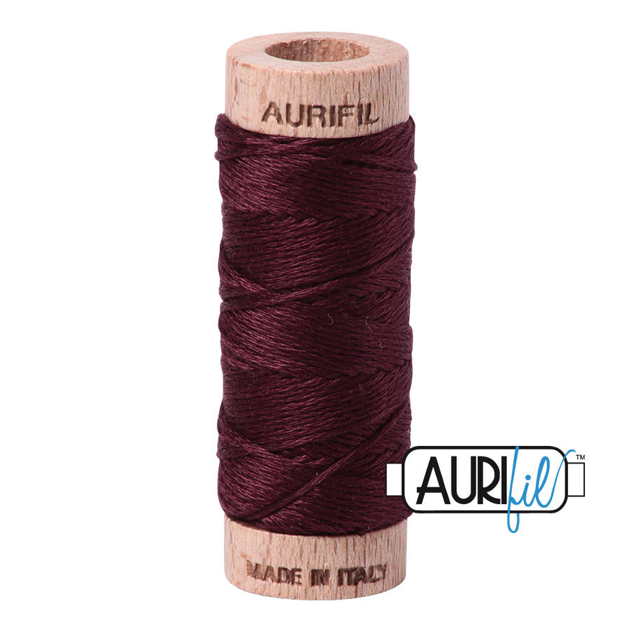 Aurifil Garn aus 100% Baumwolle, 6 fädiges Zahnseidengarn - 2468
