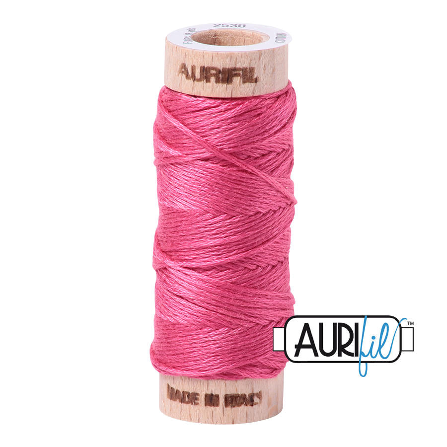 Aurifil Garn aus 100% Baumwolle, 6 fädiges Zahnseidengarn - 2530