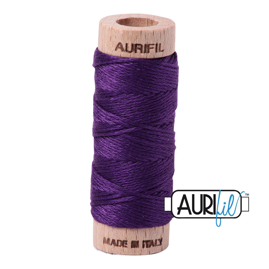 Aurifil Garn aus 100% Baumwolle, 6 fädiges Zahnseidengarn - 2545