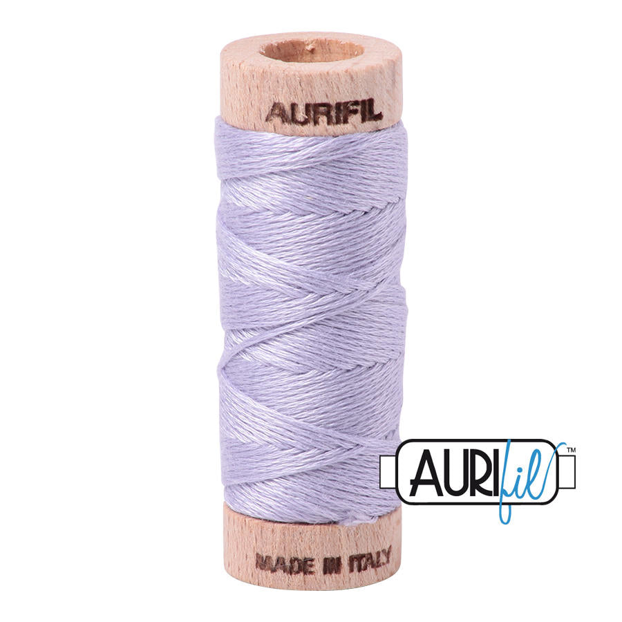 Aurifil Garn aus 100% Baumwolle, 6 fädiges Zahnseidengarn - 2560