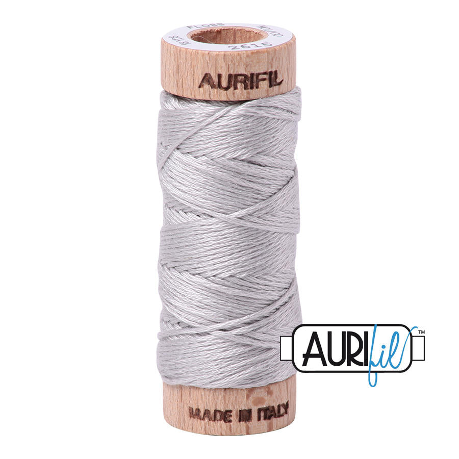 Aurifil Garn aus 100% Baumwolle, 6 fädiges Zahnseidengarn - 2615