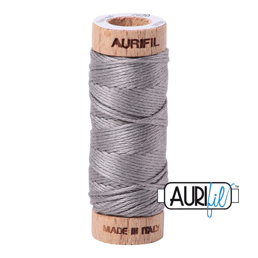 Aurifil Garn aus 100% Baumwolle, 6 fädiges Zahnseidengarn - 2620