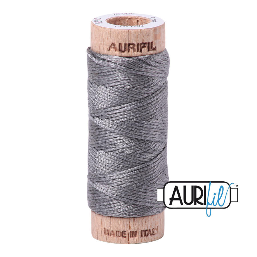 Aurifil Garn aus 100% Baumwolle, 6 fädiges Zahnseidengarn - 2625