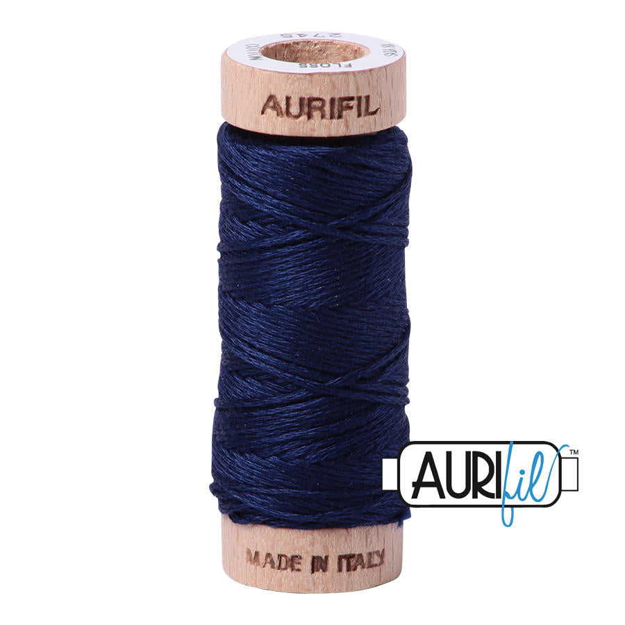 Aurifil Garn aus 100% Baumwolle, 6 fädiges Zahnseidengarn - 2745