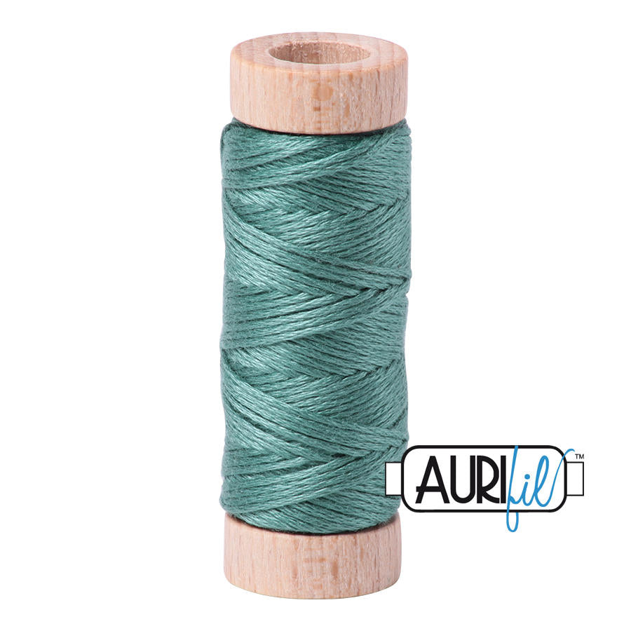 Aurifil Garn aus 100% Baumwolle, 6 fädiges Zahnseidengarn - 2850