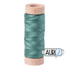 Aurifil Garn aus 100% Baumwolle, 6 fädiges Zahnseidengarn - 2850