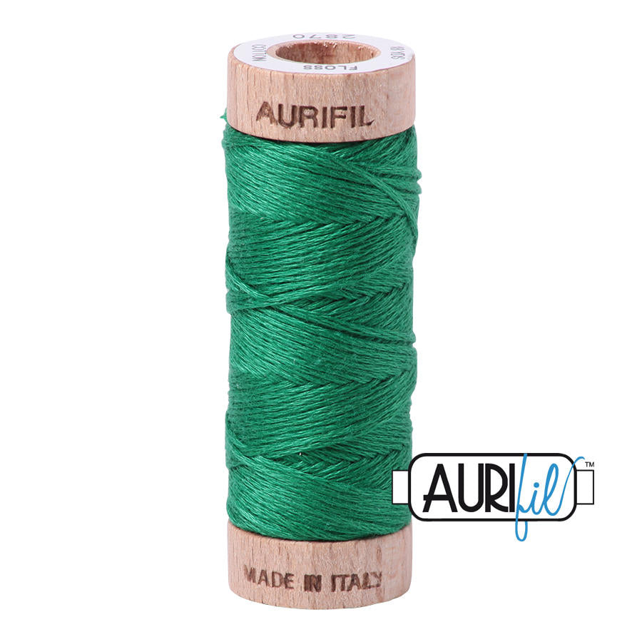 Aurifil Garn aus 100% Baumwolle, 6 fädiges Zahnseidengarn - 2870