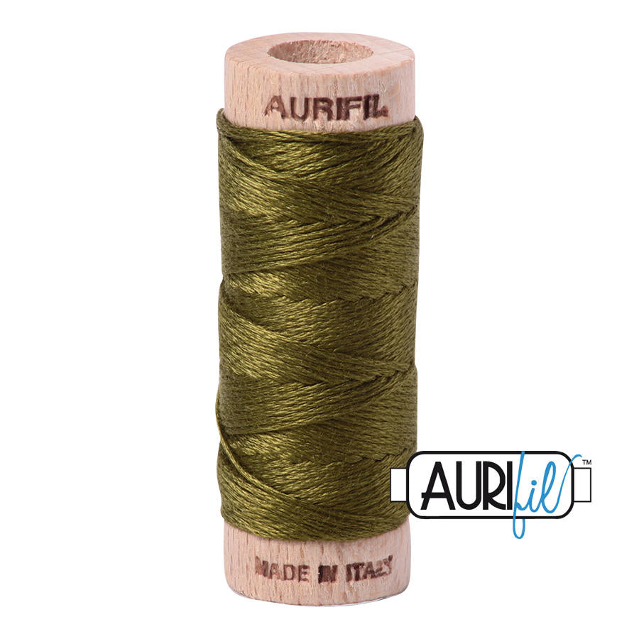 Aurifil Garn aus 100% Baumwolle, 6 fädiges Zahnseidengarn - 2887