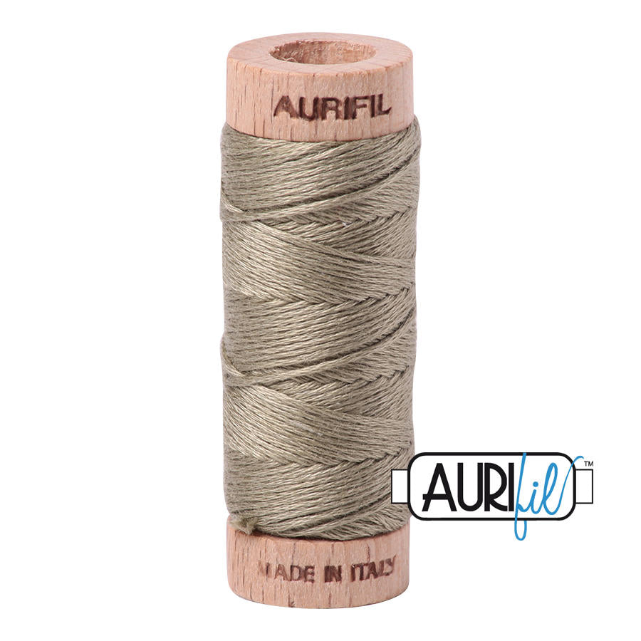 Aurifil Garn aus 100% Baumwolle, 6 fädiges Zahnseidengarn - 2900